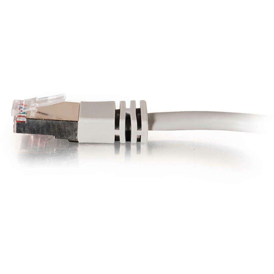 C2G-25ft Cat5e Molded Shielded (STP) Network Patch Cable - Gray - Category 5e for Network Device - RJ-45 Male - RJ-45 Male - Shielded - 25ft - Gray - 27265 - eCommerce Business Prime