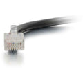 C2G-1ft Cat5e Non-Booted Unshielded (UTP) Network Patch Cable - Black - Category 5e for Network Device - RJ-45 Male - RJ-45 Male - 1ft - Black - 26374 - eCommerce Business Prime