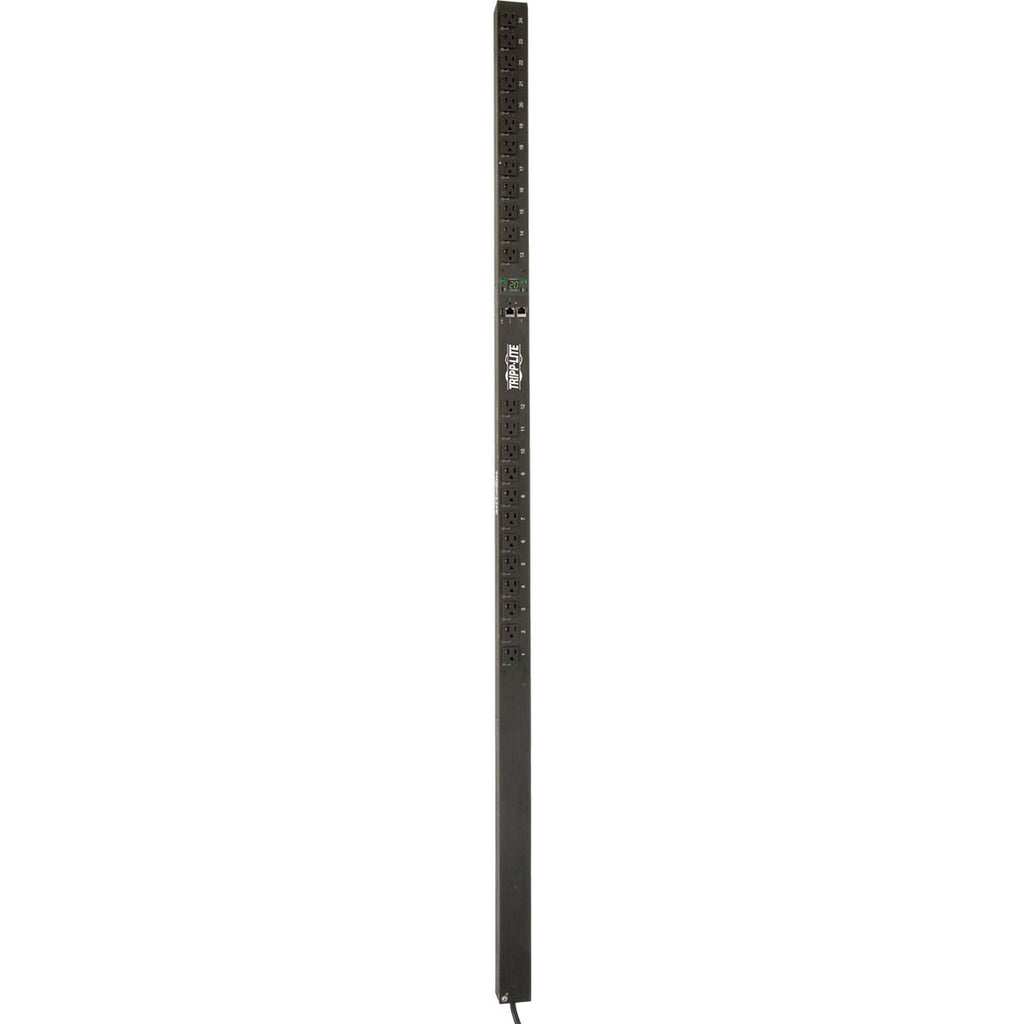 Tripp Lite PDU Switched 120V 20A 24 5-15/20R L5-20P LX Interface 0URM TAA - Switched - NEMA 5-20P, NEMA L5-20P - 24 x NEMA 5-15/20R - 120 V AC - 0U - Vertical - Rack Mount - Rack-mountable - TAA Compl - PDUMVR20NETLX - eCommerce Business Prime