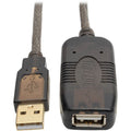 Tripp Lite USB 2.0 Active Extension Cable (USB-A M/F), 25 ft. (7.6 m) - 25 ft USB Data Transfer Cable for Printer, Scanner, USB Hub - First End: 1 x USB 2.0 Type A - Male - Second End: 1 x USB 2.0 Typ - U026-025 - eCommerce Business Prime