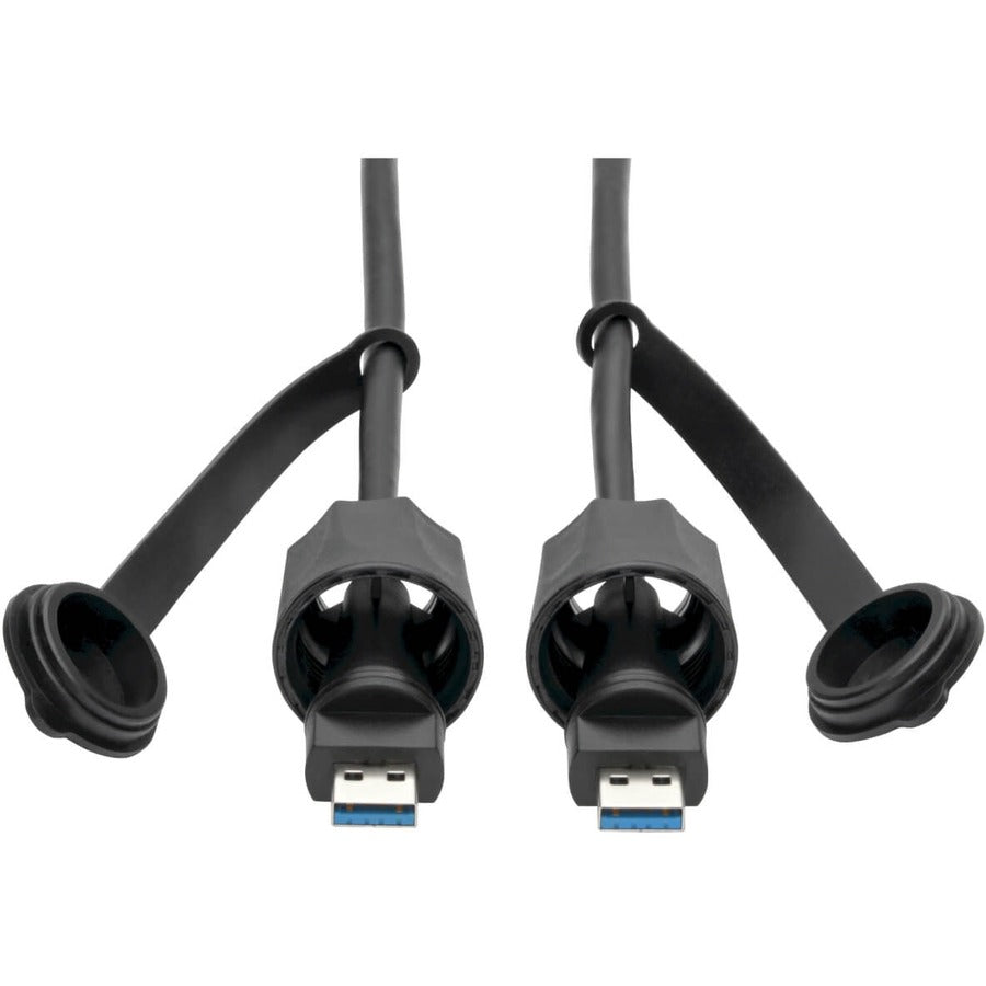 Tripp Lite USB-A Cable SuperSpeed USB 3.0/3.1 Industrial Shielded M/M 3ft - USB for Server, Computer - 640 MB/s - 3 ft - 1 x Type A Male USB - 1 x Type A Male USB - Nickel Plated Connector - Gold Plat...  - U325-003-IND - eCommerce Business Prime