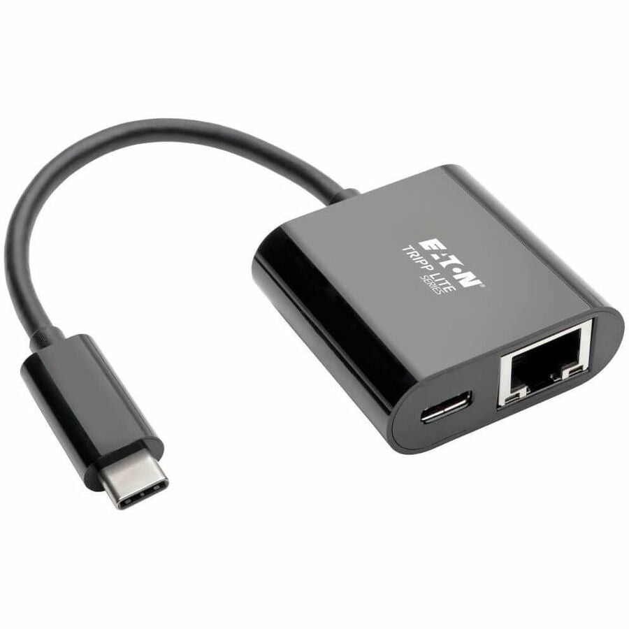 Tripp Lite USB C to Gigabit Ethernet Adapter USB Type C to Gbe PD Charging, USB Type C, USB-C, USB Type-C - USB 3.1 Type C - 1 Port(s) - 1 - Twisted Pair - U436-06N-GB-C - eCommerce Business Prime