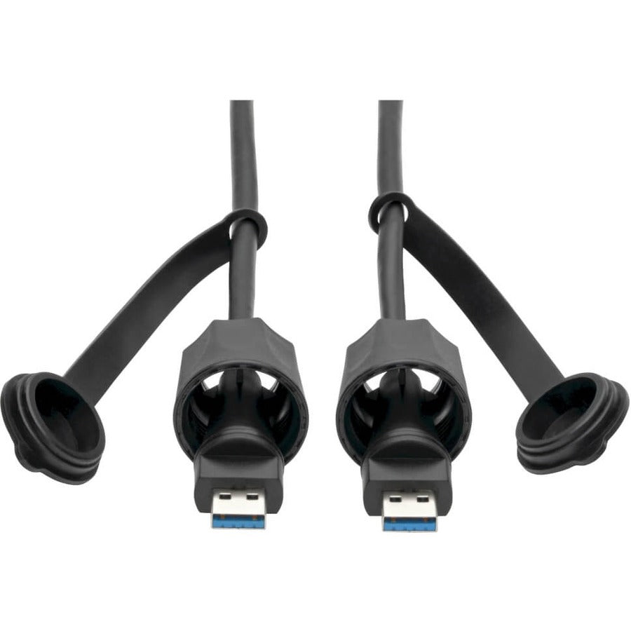 Tripp Lite USB-A Cable SuperSpeed USB 3.0/3.1 Industrial Shielded M/M 10ft - USB for Server, Computer - 640 MB/s - 10 ft - 1 x Type A Male USB - 1 x Type A Male USB - Nickel Plated Connector - Gold Pl...  - U325-010-IND - eCommerce Business Prime