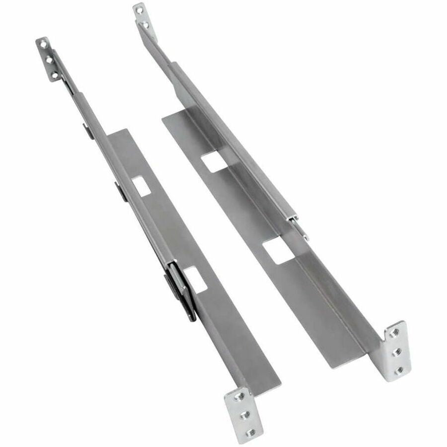 Tripp Lite 4-Post Rack-Mount Shelf Kit Universal for Wallmount Racks 1U - 150 lb Load Capacity - Silver - 4POSTRAILKITWM - eCommerce Business Prime