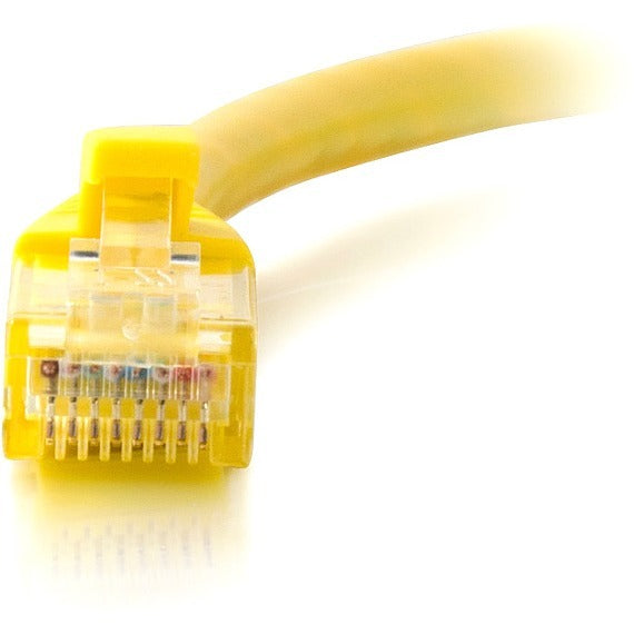 C2G 1ft Cat6 Ethernet Cable - Snagless Unshielded (UTP) - Yellow - Category 6 for Network Device - RJ-45 Male - RJ-45 Male - 1ft - Yellow - 27190 - eCommerce Business Prime