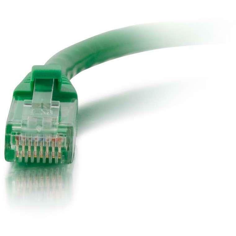 C2G 25ft Cat6 Ethernet Cable - Snagless Unshielded (UTP) - Green - Category 6 for Network Device - RJ-45 Male - RJ-45 Male - 25ft - Green - 27175 - eCommerce Business Prime