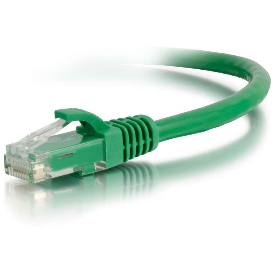 C2G-100ft Cat6 Snagless Unshielded (UTP) Network Patch Cable - Green - Category 6 for Network Device - RJ-45 Male - RJ-45 Male - 100ft - Green - 27177 - eCommerce Business Prime