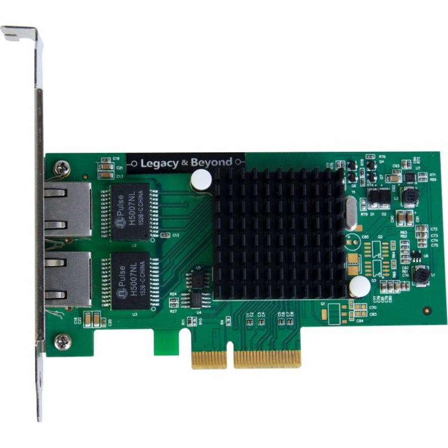 SIIG Dual-Port Gigabit Ethernet PCIe 4-Lane Card - I350-T2 - PCI Express 2.1 x4 - 2 Port(s) - 2 - Twisted Pair - 10/100/1000Base-T - Plug-in Card - LB-GE0014-S1 - eCommerce Business Prime