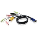 ATEN 2L-5305U 5M USB KVM Cable with 3 in 1 SPHD and Audio - 16.4ft - 2L5305U - eCommerce Business Prime