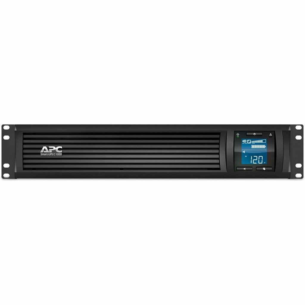 APC by Schneider Electric Smart-UPS C 1000VA LCD RM 2U 120V with SmartConnect - 2U Rack-mountable - 3 Hour Recharge - 9.20 Minute Stand-by - 120 V AC Input - 120 V AC Output - 6 x NEMA 5-15R - SMC1000-2UC - eCommerce Business Prime