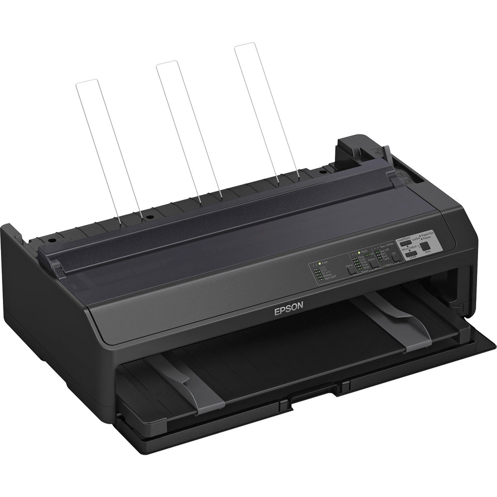 Epson FX-2190II 9-pin Dot Matrix Printer - Energy Star - 738 cps Mono - USB - Parallel - C11CF38201 - eCommerce Business Prime