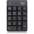 Adesso Wireless Spill Resistant 18-Key Numeric Keypad - Wireless Connectivity - RF - 30 ft - 2.40 GHz - USB Interface - 18 Key - English (US) - Computer - Windows - Membrane Keyswitch - AAA Battery Si - WKB-6010UB - eCommerce Business Prime