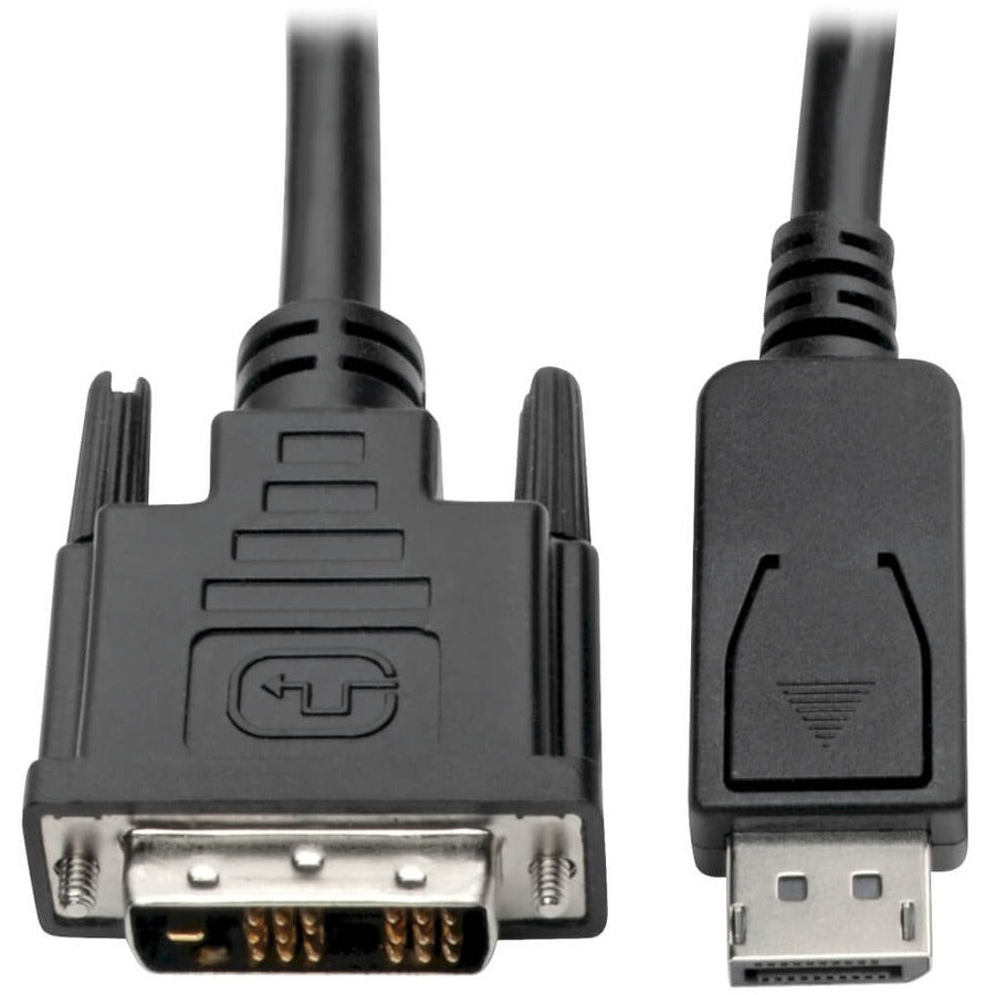Tripp Lite DisplayPort to DVI-D Adapter Cable DP w/ Latches M/M 1080p 15ft 15' - DisplayPort/DVI-D for Projector, Ultrabook, Monitor, Notebook, Video Device, TV - 15 ft - 1 x DisplayPort Male Digital ...  - P581-015 - eCommerce Business Prime