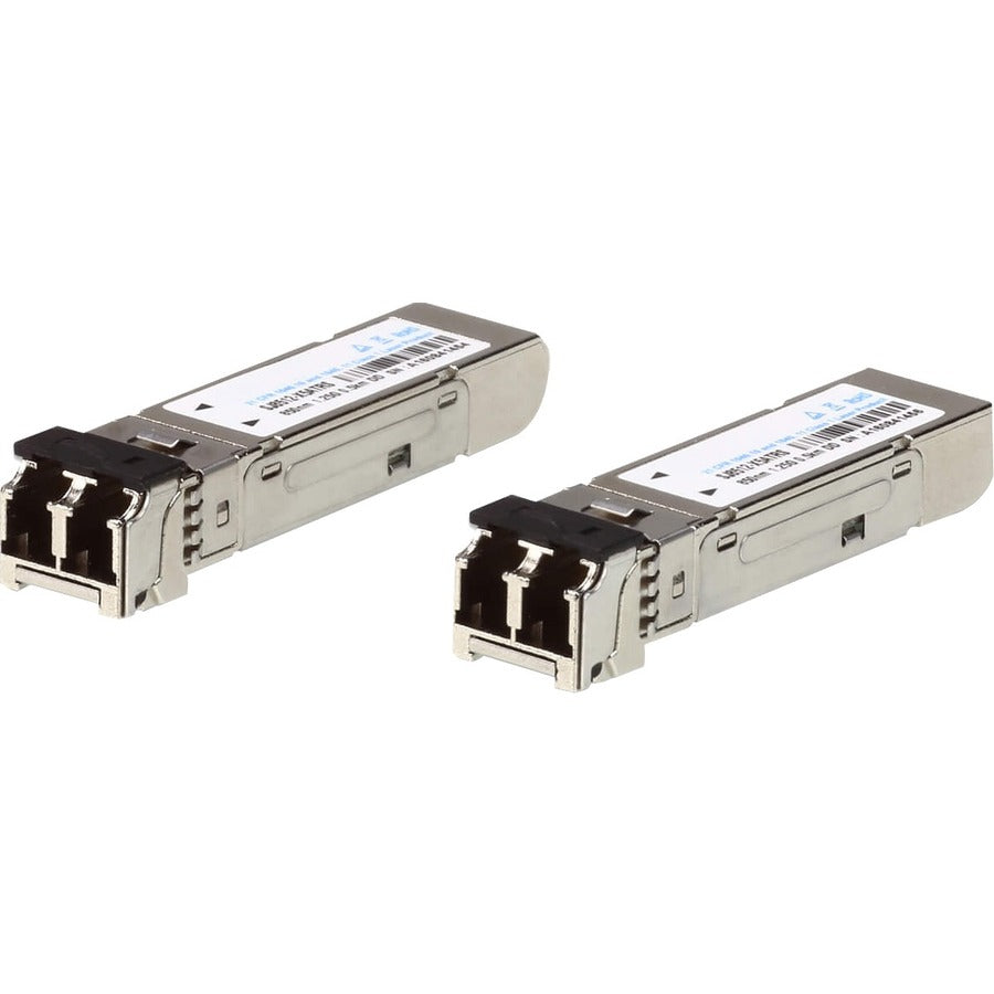 ATEN Fiber Single-Mode 1.25G SFP Transceiver Module (10KM)-TAA Compliant - For Data Networking, Optical Network - 1 x Duplex 1000Base-X Network - Optical Fiber - Single-mode - 1.25 Gigabit Ethernet -  - 2A-137G - eCommerce Business Prime