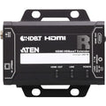 ATEN HDMI HDBaseT Receiver-TAA Compliant - 1 Output Device - 328.08 ft Range - 1 x Network (RJ-45) - 1 x HDMI Out - 4K - 4096 x 2160 - Twisted Pair - Category 6 - Rack-mountable - VE811R - eCommerce Business Prime