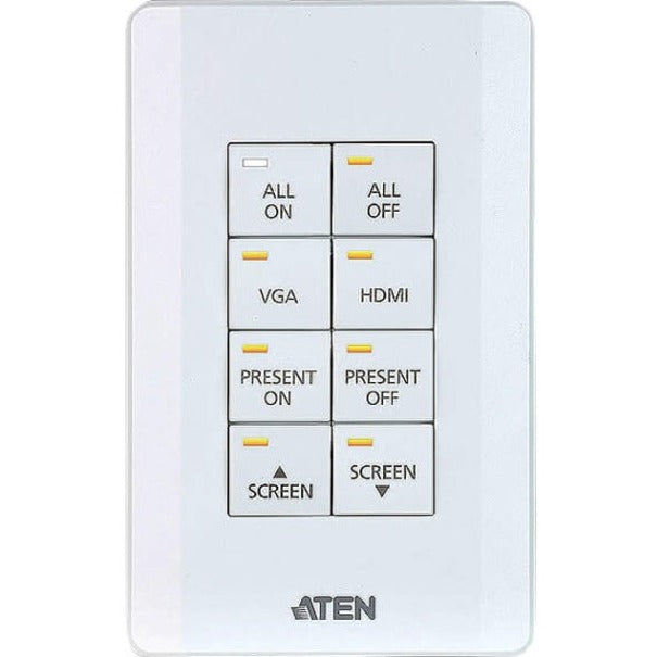 ATEN Control System - 8-button Keypad (US, 1 Gang)-TAA Compliant - VK108US - eCommerce Business Prime