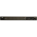 ATEN 32-Port Cat 5 KVM Switch - 32 Computer(s) - 1 Local User(s) - 1900 x 1200 - 32 x Network (RJ-45) - 2 x PS/2 Port - 2 x USB1 x VGA - Rack-mountable - 1U - KH1532A - eCommerce Business Prime