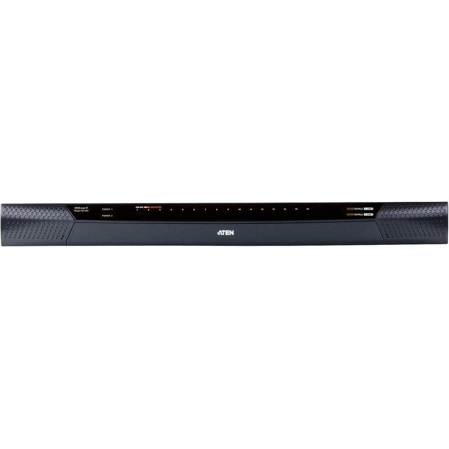 ATEN KN1116VA KVM Over IP Switch-TAA Compliant - 16 Computer(s) - 1 Local User(s) - 1 Remote User(s) - 1920 x 1200 - 22 x Network (RJ-45) - 2 x PS/2 Port - 6 x USB1 x VGA - Desktop, Rack-mountable - 1...  - KN1116VA - eCommerce Business Prime