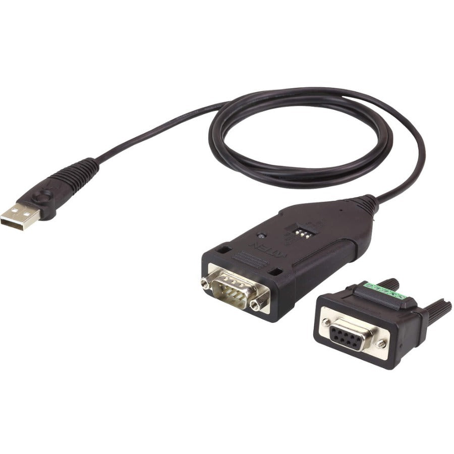 ATEN USB to RS-422/485 Adapter - 3.94 ft Serial/USB Data Transfer Cable for Notebook, Camera, Alarm - First End: 1 x USB 2.0 Type A - Male - Second End: 1 x 9-pin DB-9 RS-422/485 Serial - Male - 921.6 - UC485 - eCommerce Business Prime