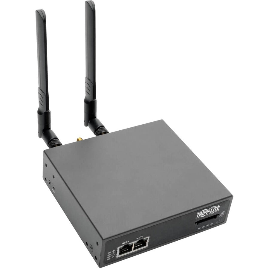 Tripp Lite 8-Port Console Server Cellular Gateway Dual GB NIC & SIM, 4G LTE - Twisted Pair - 2 x Network (RJ-45) - 4 x USB - 8 x Serial Port - 1000Base-X - Gigabit Ethernet - Management Port - Rack-mo - B093-008-2E4U-V - eCommerce Business Prime