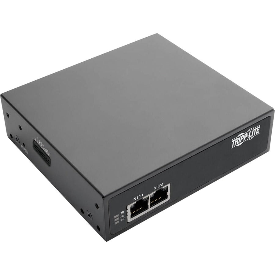 Tripp Lite 8-Port Serial Console Server with Dual GbE NIC, Flash and 4 USB Ports - Twisted Pair - 2 x Network (RJ-45) - 4 x USB - 8 x Serial Port - 1000Base-X - Gigabit Ethernet - Management Port - Ra - B093-008-2E4U - eCommerce Business Prime