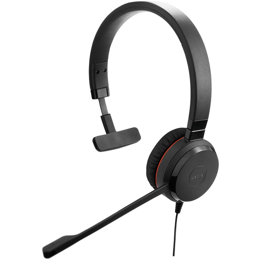 Jabra EVOLVE 30 Headset - Mono - Mini-phone (3.5mm) - Wired - Over-the-head - Monaural - 14401-20 - eCommerce Business Prime