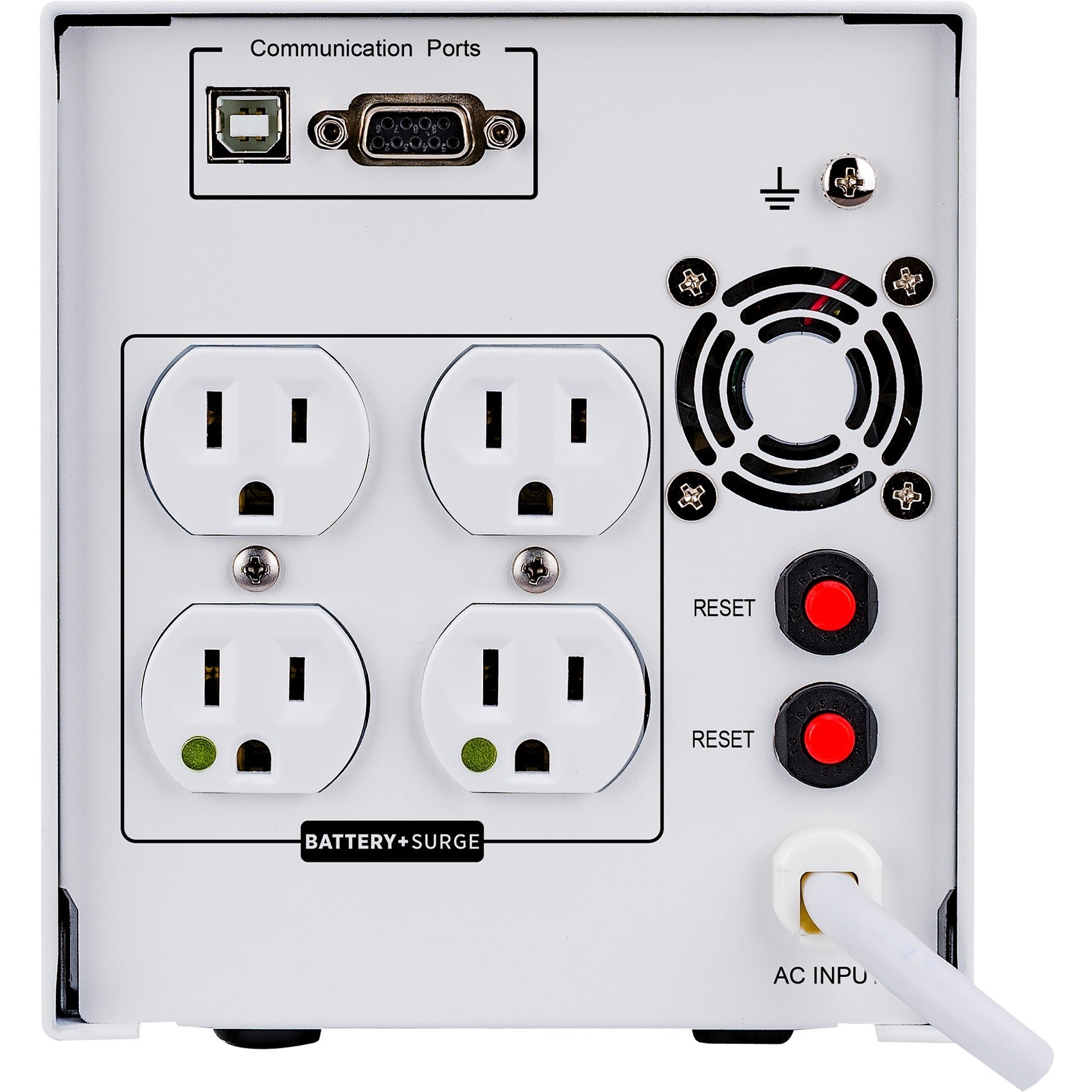 CyberPower M550L Medical UPS Systems - 550VA/440W, 120 VAC, NEMA 5-15P-HG, Mini-Tower, 4 Outlets, LCD, PowerPanel&reg; Business, $400000 CEG, 3YR Warranty - M550L - eCommerce Business Prime