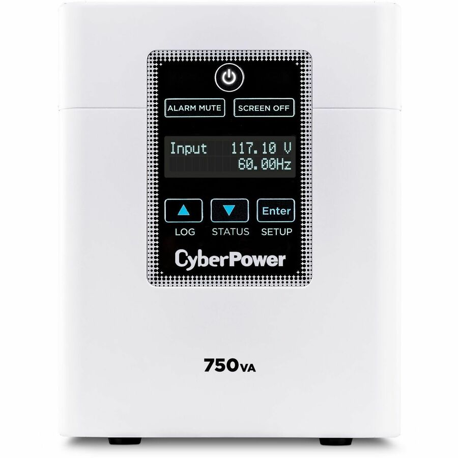 CyberPower M750L Medical UPS Systems - 750VA/600W, 120 VAC, NEMA 5-15P-HG, Mini-Tower, 6 Outlets, LCD, PowerPanel&reg; Business, $400000 CEG, 3YR Warranty - M750L - eCommerce Business Prime