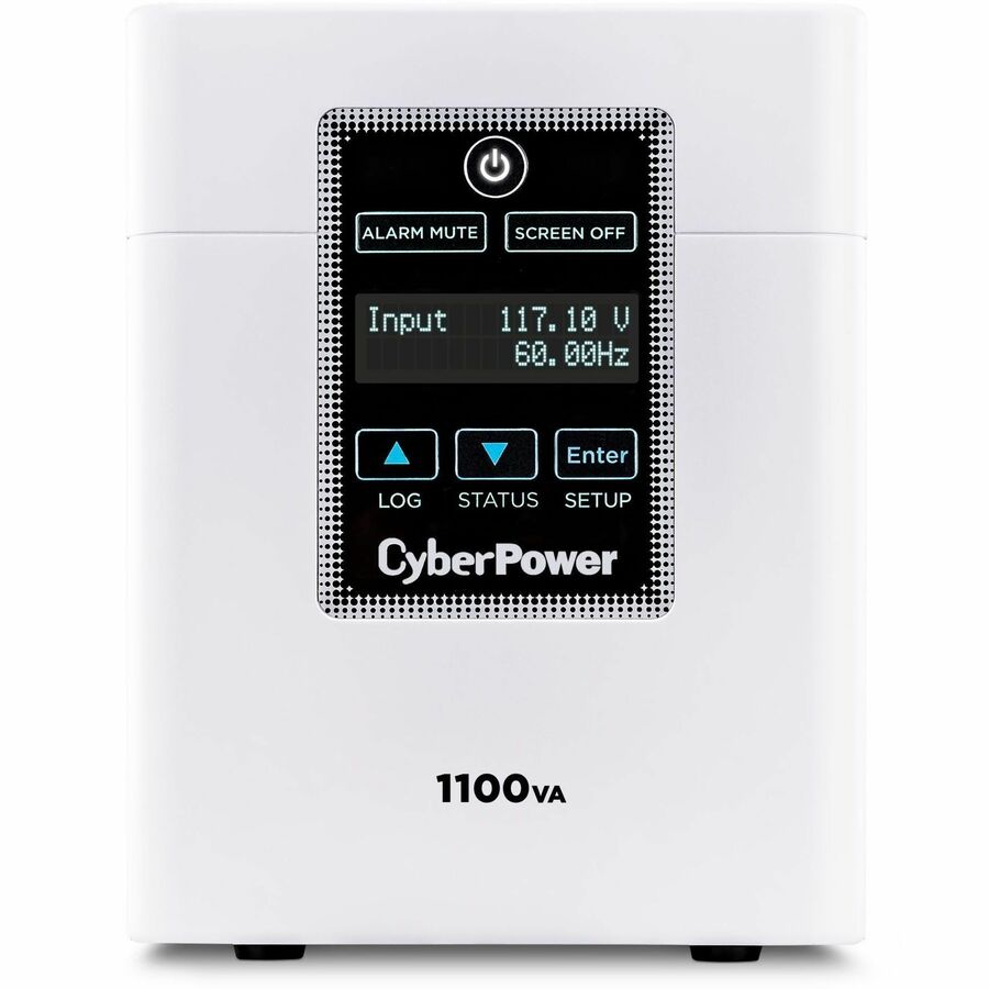 CyberPower M1100XL Medical UPS Systems - 1100VA/880W, 120 VAC, NEMA 5-15P-HG, Mini-Tower, 6 Outlets, LCD, PowerPanel&reg; Business, $400000 CEG, 3YR Warranty - M1100XL - eCommerce Business Prime