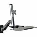 Tripp Lite WorkWise Wall-Mounted Workstation, Single Display - Wall Mount for Flat Panel Display, TV, Keyboard, Telephone, Fan - Black - 1 Display(s) Supported - 32" Screen Support - 17.64 lb Load Cap - WWSS1332W - eCommerce Business Prime