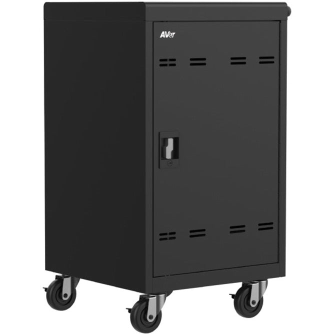 AVer AVerCharge B30 30 Device Charging Cart - 24.6" Width x 21.3" Depth x 38.1" Height - For 30 Devices - CHRGEB030 - eCommerce Business Prime