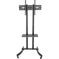 Tripp Lite TV Mobile Flat-Panel Floor Stand Cart Height Adjustable LCD- 37" to 70" TVs and Monitors - Up to 70" Screen Support - 88 lb Load Capacity - 1 x Shelf(ves) - 67.5" Height x 27.6" Width x 27. - DMCS3770L - eCommerce Business Prime