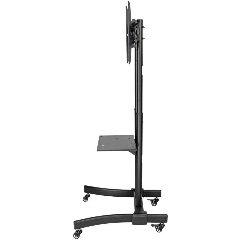 Tripp Lite TV Mobile Flat-Panel Floor Stand Cart Height Adjustable LCD- 37" to 70" TVs and Monitors - Up to 70" Screen Support - 88 lb Load Capacity - 1 x Shelf(ves) - 67.5" Height x 27.6" Width x 27. - DMCS3770L - eCommerce Business Prime