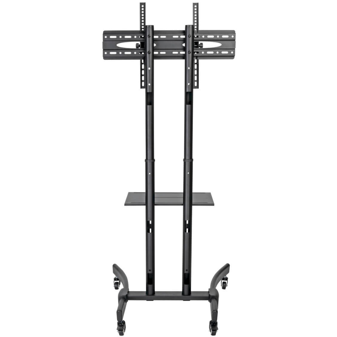 Tripp Lite TV Mobile Flat-Panel Floor Stand Cart Height Adjustable LCD- 37" to 70" TVs and Monitors - Up to 70" Screen Support - 88 lb Load Capacity - 1 x Shelf(ves) - 67.5" Height x 27.6" Width x 27. - DMCS3770L - eCommerce Business Prime