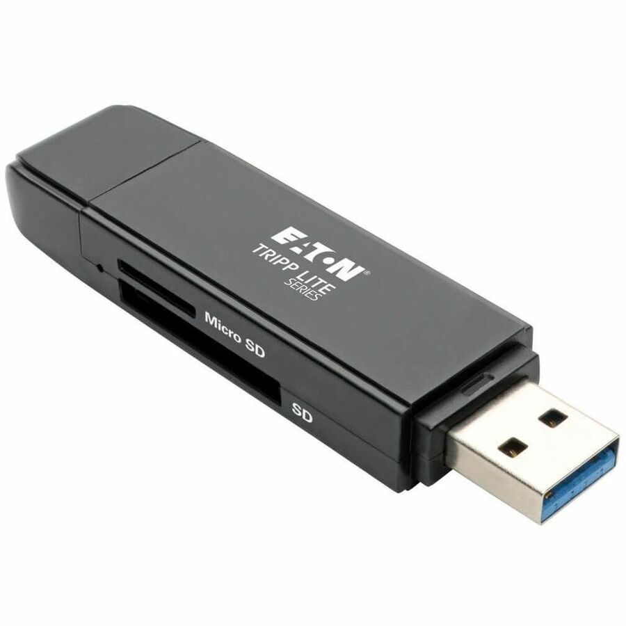 Tripp Lite USB-C Memory Card Reader, 2-in-1 USB-A/USB-C, USB 3.1 Gen 1, USB Type C, USB Type-C - 2-in-1 - SD, SDHC, SDXC, microSD, Dual-Voltage Reduced Size MultiMediaCard (DV-RSMMC), Reduced Size Mul - U452-000-SD-A - eCommerce Business Prime