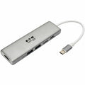 Tripp Lite USB C Docking Station 4k @ 30Hz w/USB Hub HDMI Micro SD Charging, USB Type C, USB-C, USB Type-C - for Notebook/Tablet/Smartphone - 60 W - USB Type C - 2 x USB Ports - HDMI - Thunderbolt - W - U442-DOCK10-S - eCommerce Business Prime