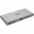 Tripp Lite USB C Docking Station w/ USB A/C Hub, HDMI, VGA, DisplayPort, Gbe, 100W PD Charging 4K@30Hz Thunderbolt 3, USB Type C, USB-C, USB Type-C - for Notebook/Tablet PC/Desktop PC/Smartphone - 100 - U442-DOCK4-S - eCommerce Business Prime