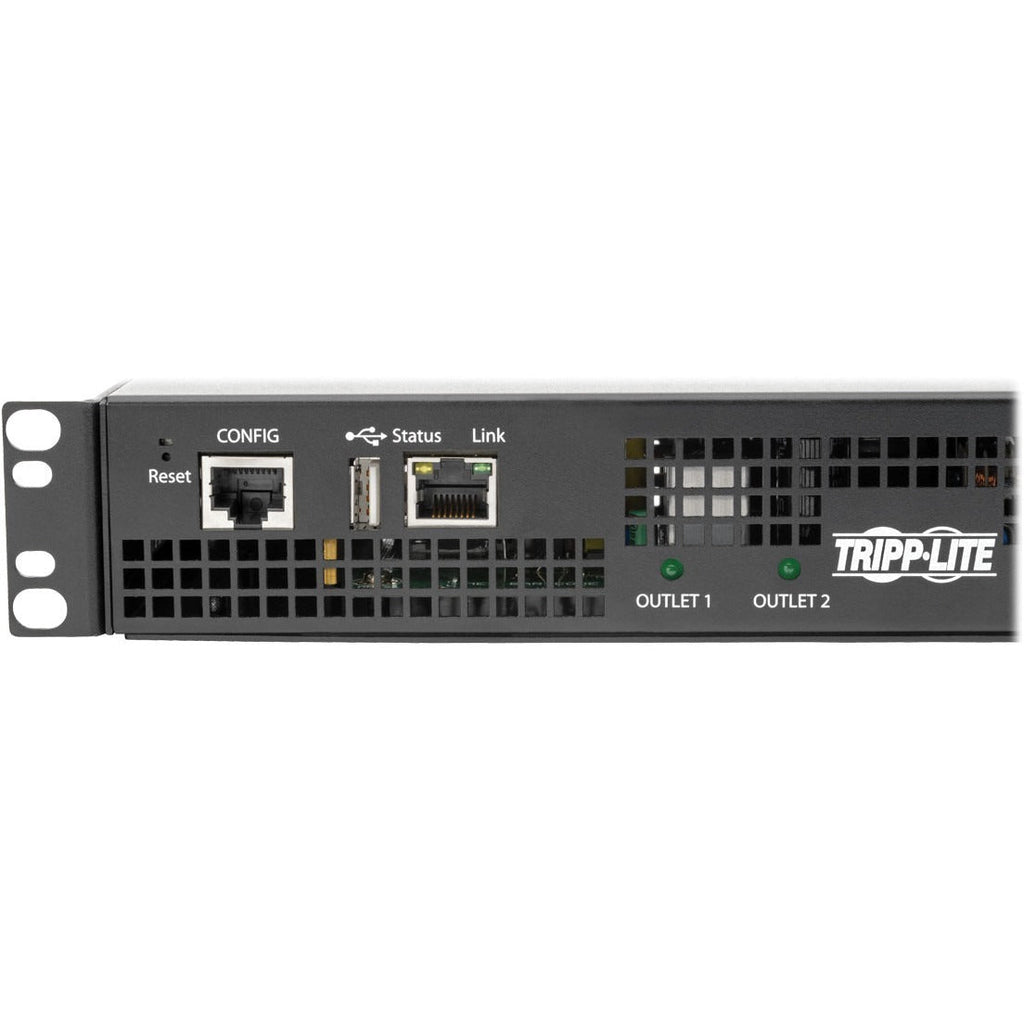Tripp Lite 1.4kW 100/120/127V Single-Phase Switched Mini PDU - LX Platform - Switched - NEMA 5-15P - 2 x NEMA 5-15R - 120 V AC - 0U - Vertical - Under-counter Mount - Rack-mountable, Wall-mountable - ...  - PDU15NETLX - eCommerce Business Prime