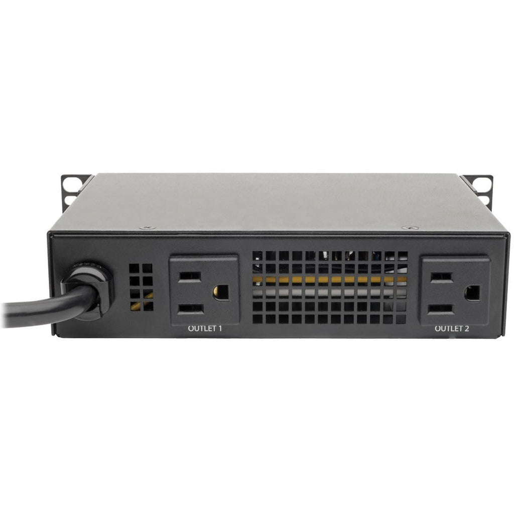 Tripp Lite 1.4kW 100/120/127V Single-Phase Switched Mini PDU - LX Platform - Switched - NEMA 5-15P - 2 x NEMA 5-15R - 120 V AC - 0U - Vertical - Under-counter Mount - Rack-mountable, Wall-mountable - ...  - PDU15NETLX - eCommerce Business Prime