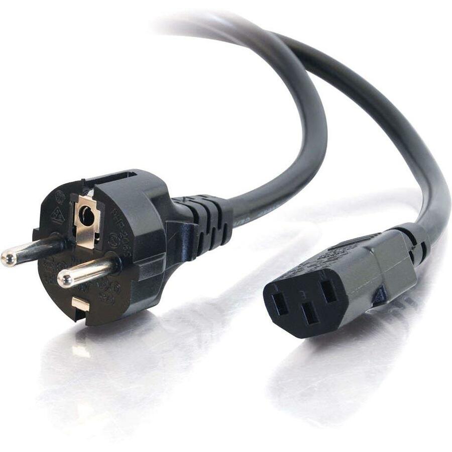 C2G 2.5m 14 AWG European Power Cord (CEE7/7 to IEC320C13) - 8ft - 03138 - eCommerce Business Prime