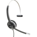 Cisco Headset 531 (Wired Single with USB Headset Adapter) - Mono - USB - Wired - 90 Ohm - 50 Hz - 18 kHz - Over-the-head - Monaural - Supra-aural - Electret, Condenser, Uni-directional Microphone - No...  - CP-HS-W-531-USBA= - eCommerce Business Prime