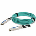 AddOn Dell Compatible TAA Compliant 40GBase-AOC QSFP+ to QSFP+ Active Optical Cable (850nm, MMF, 25m) - 100% application tested and guaranteed to work - AOC-QSFP-40G-25M-AO - eCommerce Business Prime