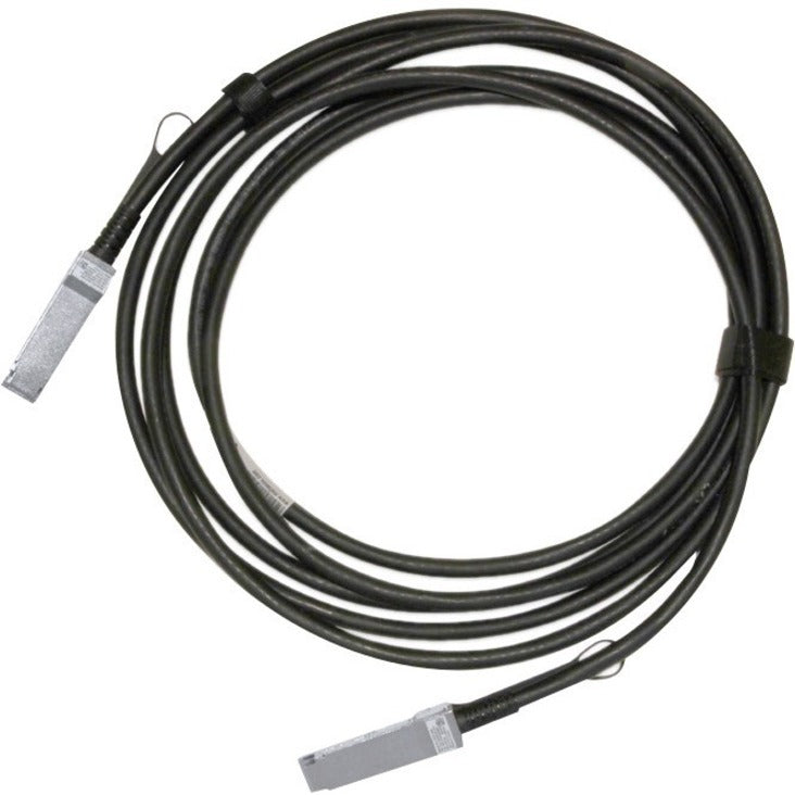 Mellanox Passive Copper Cable, IB EDR, up to 100Gb/s, QSFP28, 5m, Black, 26AWG - 16.40 ft QSFP28 Network Cable for Network Device - First End: 1 x QSFP28 Network - Second End: 1 x QSFP28 Network - 100...  - MCP1600-E005E26 - eCommerce Business Prime