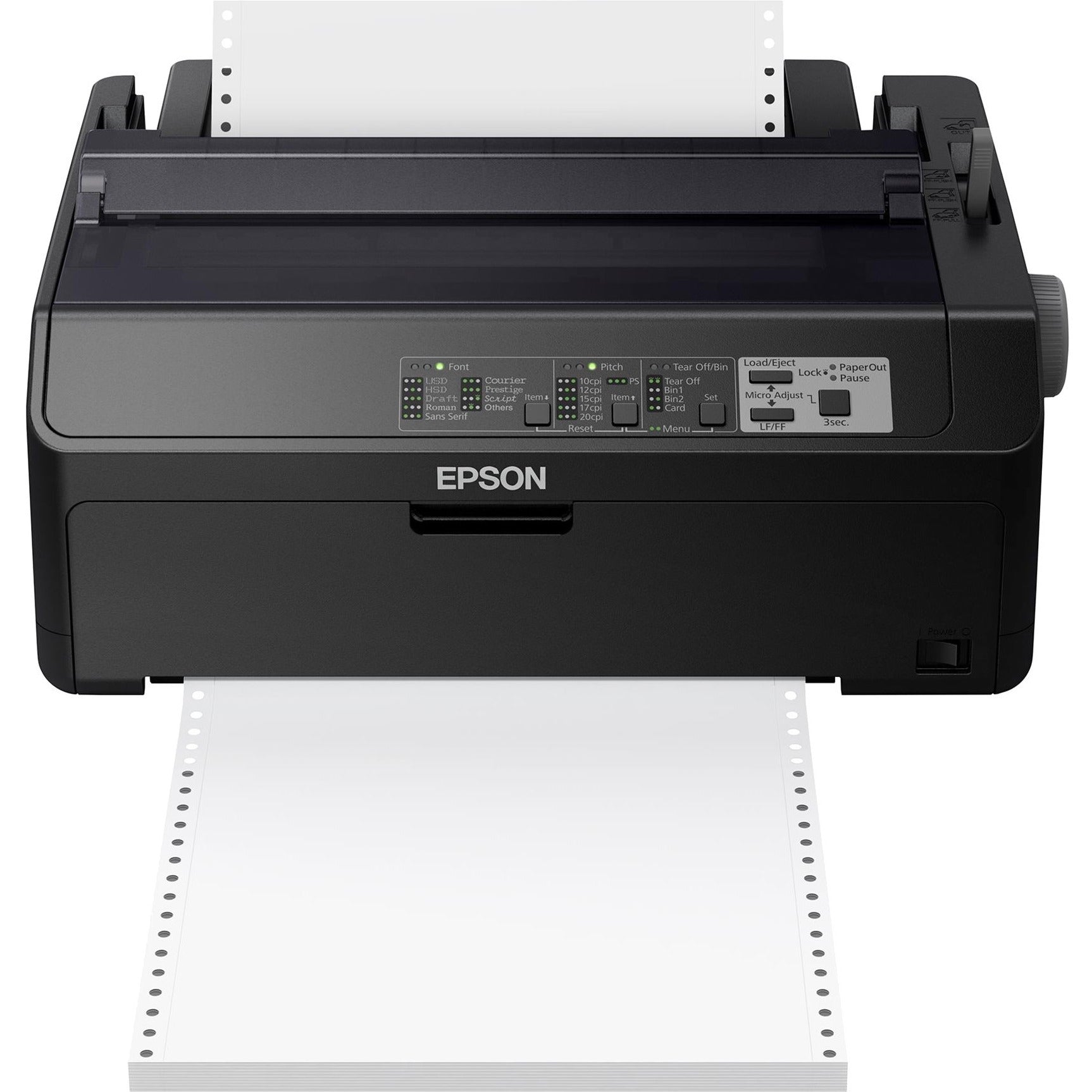 Epson LQ-590II 24-pin Dot Matrix Printer - Monochrome - Energy Star - 584 cps Mono - USB - Parallel - C11CF39201 - eCommerce Business Prime