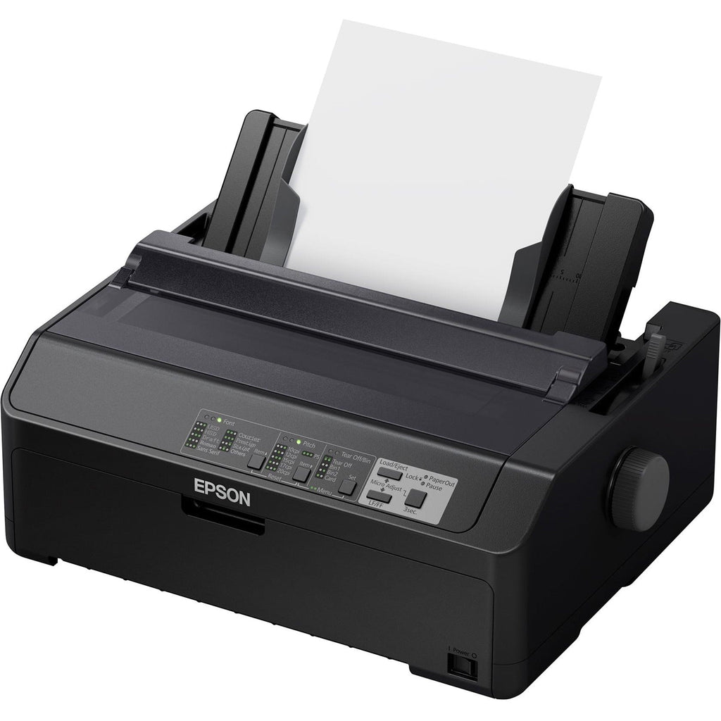 Epson LQ-590II 24-pin Dot Matrix Printer - Monochrome - Energy Star - 584 cps Mono - USB - Parallel - C11CF39201 - eCommerce Business Prime