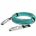 AddOn HP JL289A Compatible TAA Compliant 40GBase-AOC QSFP+ to QSFP+ Active Optical Cable (850nm, MMF, 20m) - 100% application tested and guaranteed to work - JL289A-AO - eCommerce Business Prime