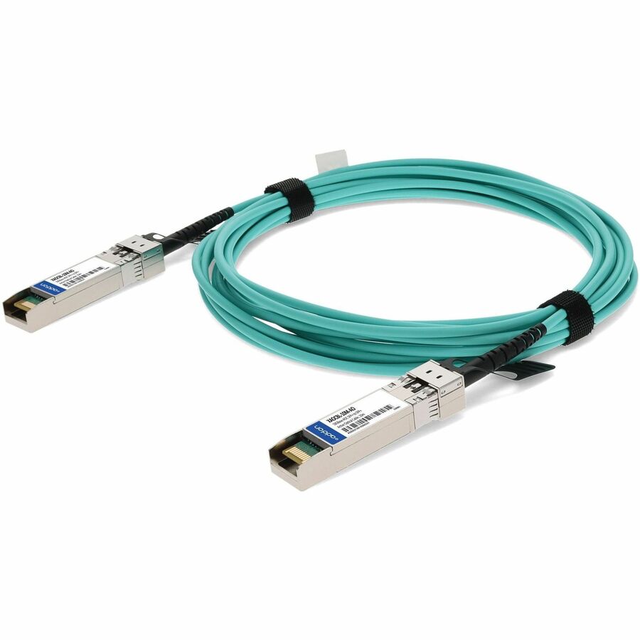 AddOn Intel Compatible TAA Compliant 10GBase-AOC SFP+ to SFP+ Active Optical Cable (850nm, MMF, 10m) - 100% application tested and guaranteed to work - XAOCBL-10M-AO - eCommerce Business Prime