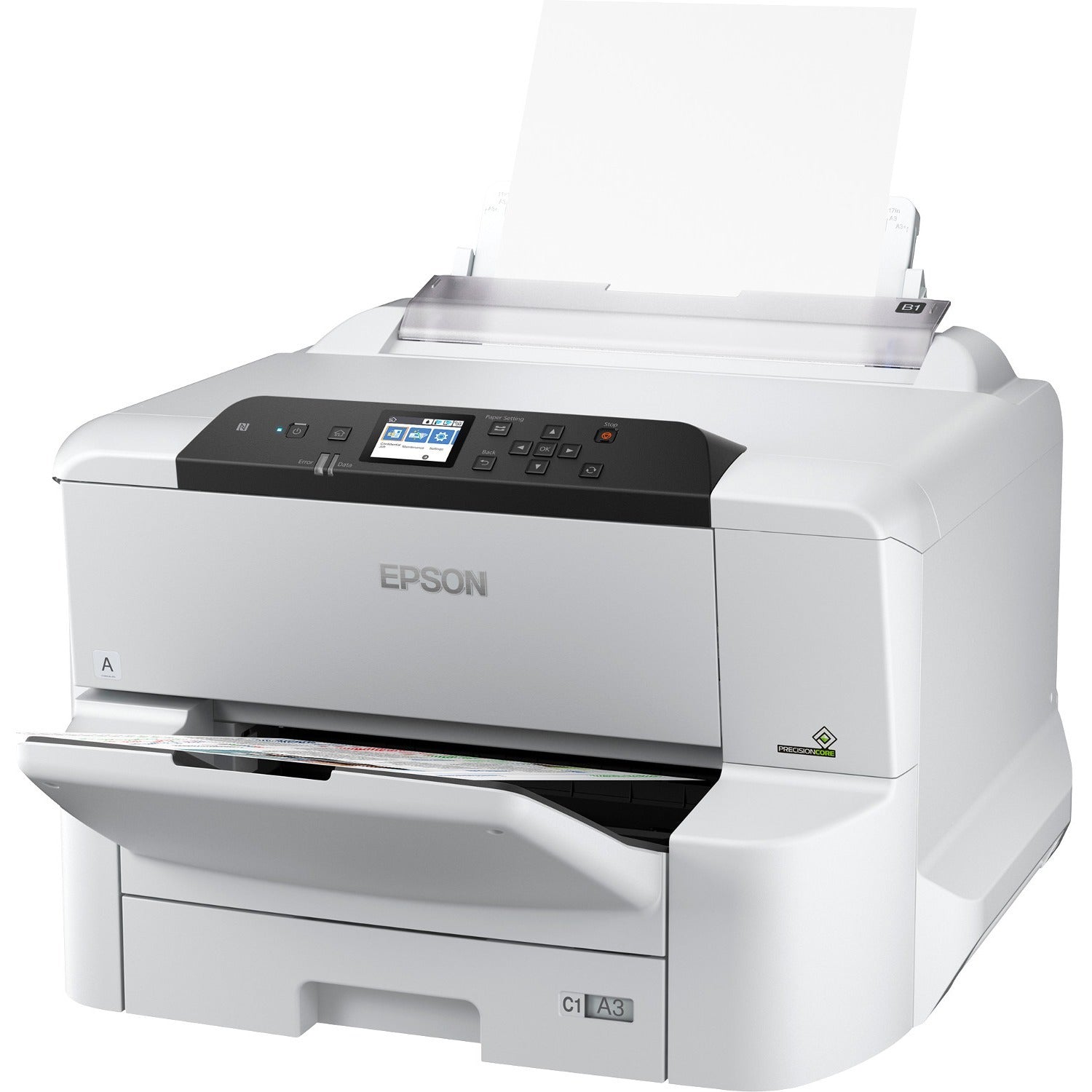 Epson WorkForce Pro WF-C8190 Desktop Inkjet Printer - Color - 35 ppm Mono / 35 ppm Color - 4800 x 1200 dpi Print - Automatic Duplex Print - 330 Sheets Input - Ethernet - Wireless LAN - 75000 Pages Dut...  - C11CG70201 - eCommerce Business Prime