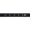 ATEN 4-port USB Boundless KM Switch - 4 Computer(s) - 1 Local User(s) - 1 x Network (RJ-45) - 8 x USB - Rack-mountable - CS724KM - eCommerce Business Prime