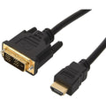 4XEM HDMI to DVI-D Cable 6ft - 6 ft DVI-D/HDMI Video Cable Adapter for Computer, Video Device, Notebook - First End: 1 x 19-pin DVI-D Digital Video - Male - Second End: 1 x HDMI Digital Audio/Video - ...  - 4XHDMIDVI6FT - eCommerce Business Prime